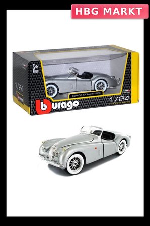 Mey İthalat® 22018 1:24 Burago Jaguar Xk 120 Roadster
