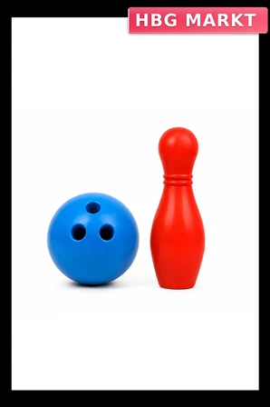 Renkli Çocuk Bowling Oyun Seti 6 Kuka ve Top
