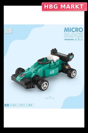 Mey İthalat®  LZ8623 LOZ Araba Blok Seti Mini Poşet -Vagon life