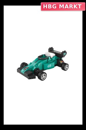Mey İthalat®  LZ8623 LOZ Araba Blok Seti Mini Poşet -Vagon life