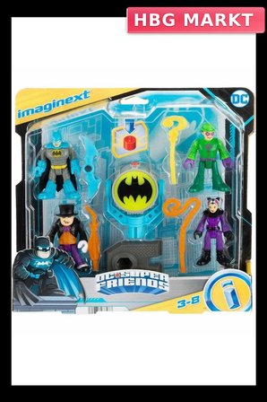 Mey İthalat® HFD47 Bat-Tech Bat-Signal Figür Seti,  Super Friends