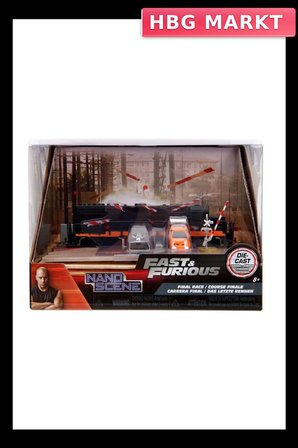 Mey İthalat® Fast & Furious Nano Train Scene Diorama