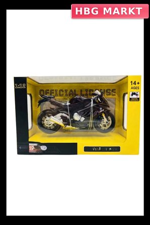 1/12 Ölçekli Model Motosiklet S1000RR Oyuncak Koleksiyon Parçası