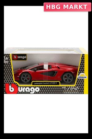 Mey İthalat® Bburago 1/24 A Lamborghini Countach LPI 800-4