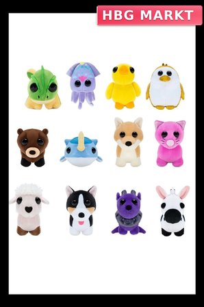 Mey İthalat® ADT00000 Adopt Me Sürpriz 12 cm Peluş - AME0001
