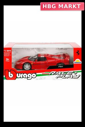 Mey İthalat® 26010 1:24 Ferrari F50 Araba -