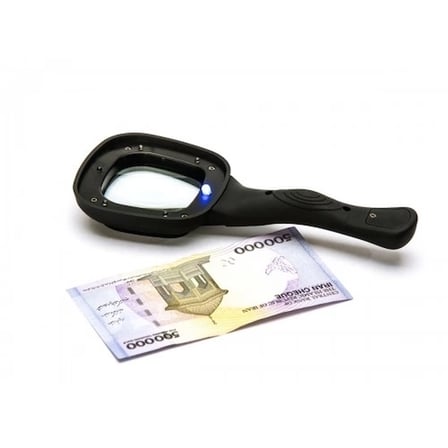 Nikula6 Ledli Ve Mor Işıklı Büyüteç 60mm
