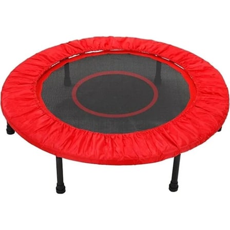 Bahçe ve Teras Kullanımı İçin 102 cm Kırmızı Çocuk Trambolini