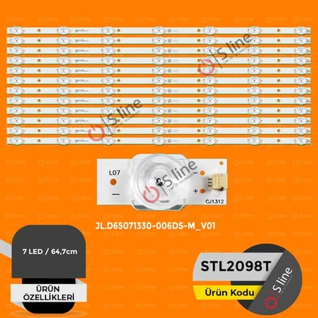 65 İnç Onvo Uyumlu 64,7 cm TV LED Bar