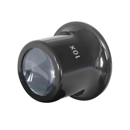 Nikula10x Büyütmeli,saat,takı Onarım Için  Cam Lensli Optik Göz Büyüteç