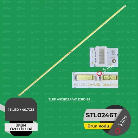 32 İnç Yumatu Uyumlu 40,7 cm TV LED Bar