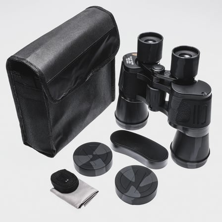 100x100 Kauçuk Kaplamalı Mavi Cam Mercekli Dürbün 56m/1000m