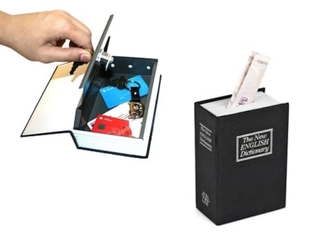 Kumbara Kitap Görünümlü Gizli Kasa Kumbara