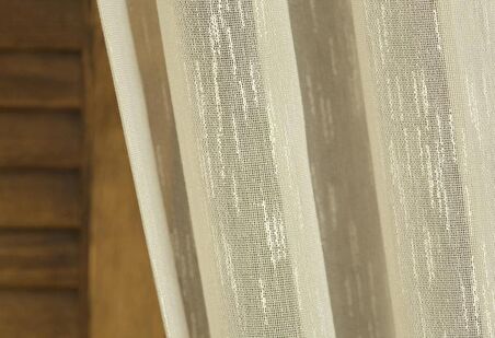 Massarelli Viskonlu Şantuklu Tül Kum Beji Pilesiz 