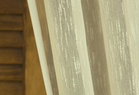 Massarelli Viskonlu Şantuklu Tül Yeşilli Gri 1-2 Seyrek Pile