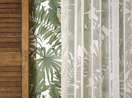 Massarelli Keten Tül Şantuklu Krem 1-2,5 Orta Sık Pile