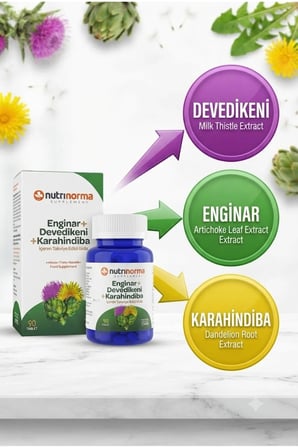 Avantajlı Çiftli Destek Paketi | Enginar, Devedikeni, Karahindiba 90 Tablet + Glukozamin, MSM ve Kondroitin 60 Tablet | Ekonomik Kombinasyon