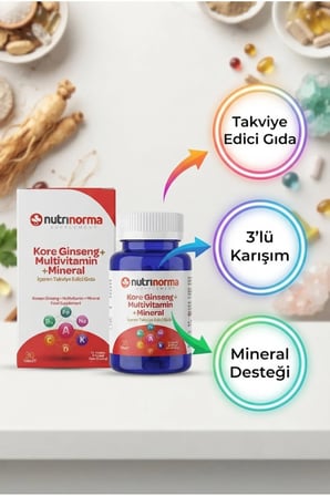 Premium 3'lü Destek Paketi | Enginar + Devedikeni + Karahindiba 90 Tablet | Kore Ginsengi Multivitamin & Mineral 30 Tablet | Glukozamin + MSM + Kondroitin 60 Tablet | Avantajlı Takviye Edici Gıda Seti