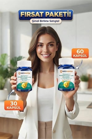 Avantajlı Fırsat Paketi | Glukozamin MSM Kondroitin 60 Kapsül + Kore Ginsengi Multivitamin & Mineral 30 Kapsül | Günlük Enerji ve Hareket Desteği
