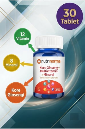 Avantajlı Fırsat Paketi | Glukozamin MSM Kondroitin 60 Kapsül + Kore Ginsengi Multivitamin & Mineral 30 Kapsül | Günlük Enerji ve Hareket Desteği