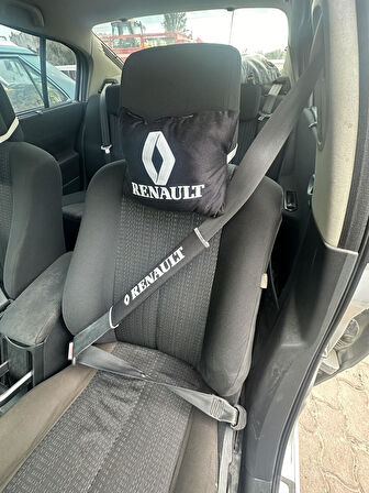 Renault Boyun Yastığı Emniyet Kemer Pedi Siyah Renault