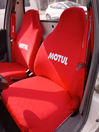 Motul Oto Servis Kılıfı Kırmızı 4 Parça (Tüm Koltuklar İçin)