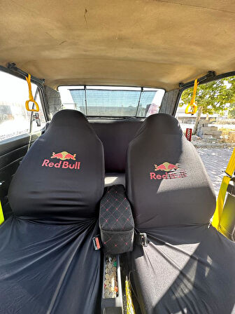 Redbull Oto Servis Kılıfı Siyah