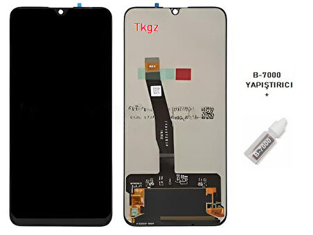Tkgz - P Smart 2019 Lcd Ekran Dokunmatik Orijinal Kalite + B-7000