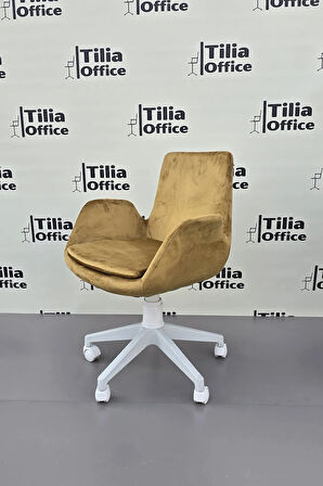 Maki Çalışma ve Çocuk Koltuğu Beyaz Ayak