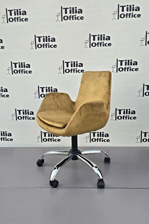 Maki Çalışma ve Çocuk Koltuğu Krom Yonca Ayak