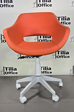 Monaco Çalışma Kesim Çocuk Koltuğu Beyaz Ayak