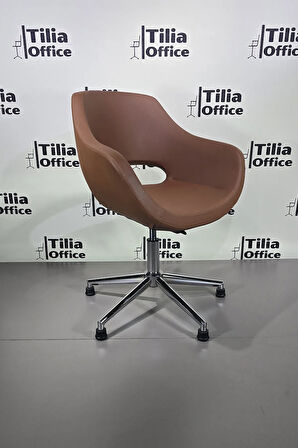 Monaco Çalışma Kesim Koltuğu Konik Sabit Ayak