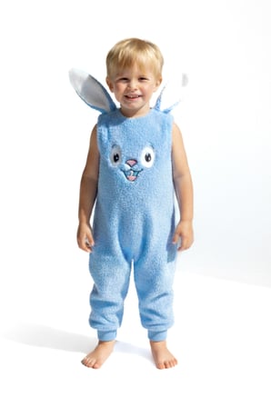 welsoft peluş fermuarlı kışlık unisex kız erkek bebek uyku tulumu bebek tulumu çocuk tulumu kostümü - mavi̇-beyaz-tulum / mavi / 18-24 ay
