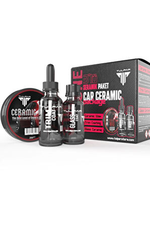 Ultimate Seramik Koruma Seti – Trim Seramik, Cam Seramik, Seramik Wax + Sürpriz Hediyeli Uygulama Kiti
