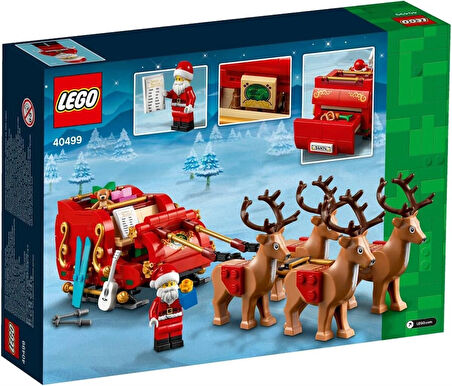 40499 LEGO Iconic Noel Babanın Kızağı 9+