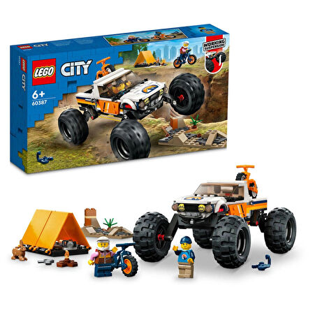 60387 LEGO® City 4x4 Arazi Aracı Maceraları 6+