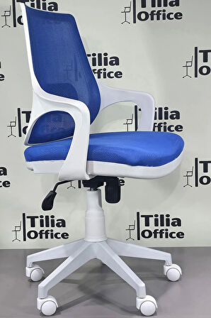 Port Çalışma Koltuğu Beyaz Ayak