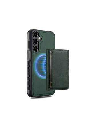 Teleplus Samsung Galaxy S23 FE Kılıf Pollux L2 Serisi Mıknatıslı Kartlıklı 2-1 Kapak