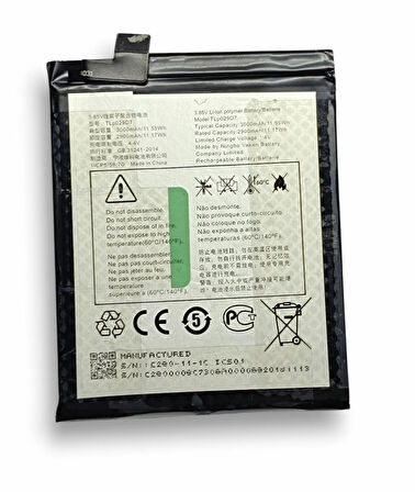 Alcatel 3X Batarya Alcatel 3 Alcatel 5 TCL V760 Y660 TLp029D7 Uyumlu Batarya