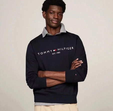 Tommy Hilfiger Sıfır Yaka Sweatshirt