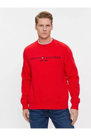 Tommy Hilfiger Sıfır Yaka Sweatshirt