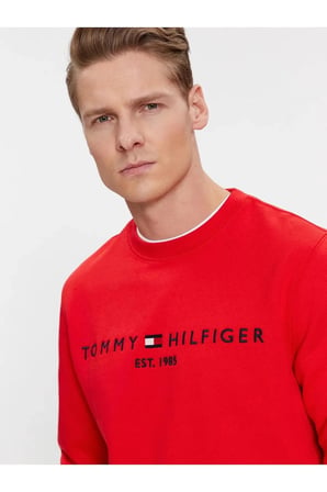 Tommy Hilfiger Sıfır Yaka Sweatshirt