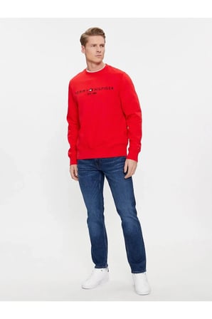 Tommy Hilfiger Sıfır Yaka Sweatshirt