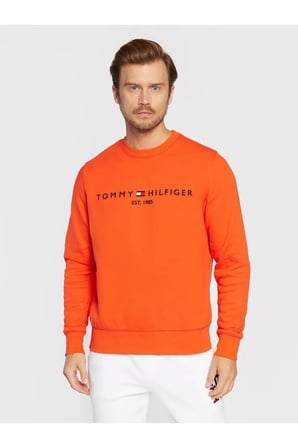 Tommy Hilfiger Sıfır Yaka Sweatshirt