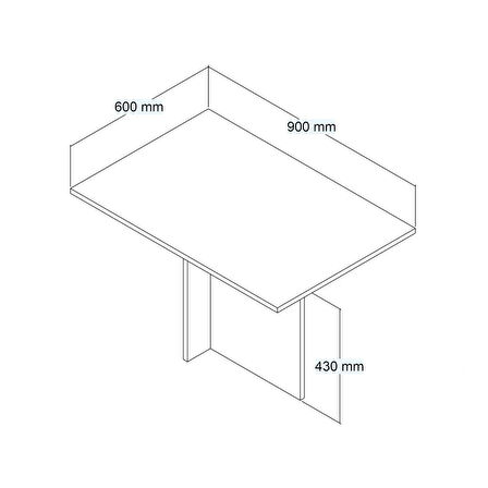 Bohem Yaprak Orta Sehpa 90 cm