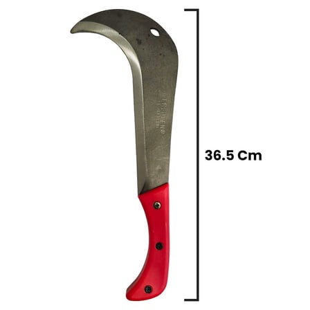 ERGÜVEN Tahra Plastik Saplı Dövme Çelik 36.5 Cm