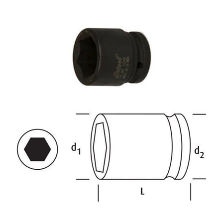 OSAKA LN14S10 Lokma 1/4'' 10mm