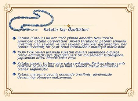 Gold Renk 925 Ayar Gümüş Püsküllü İmamesı Usta İşçilikli Kapsül Kesim Sedefli Koyu Kahverengi-Beyaz Katalin Tesbih