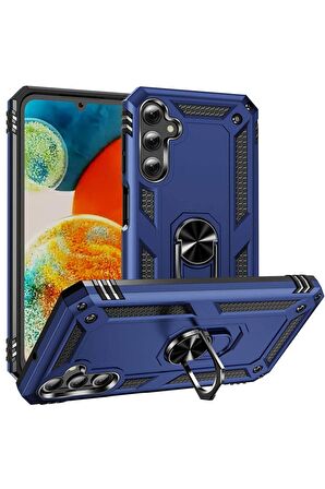 Samsung Galaxy A24 Kılıf Yüzüklü Standli Tank Kapak