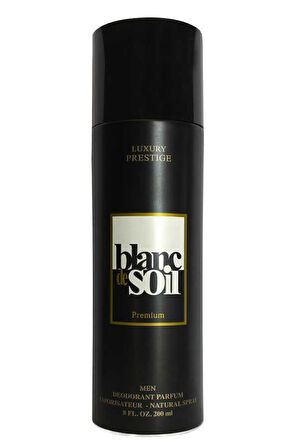 Luxury Prestige Blanc de Soil Erkek Parfüm Deodorant Sprey 200ML